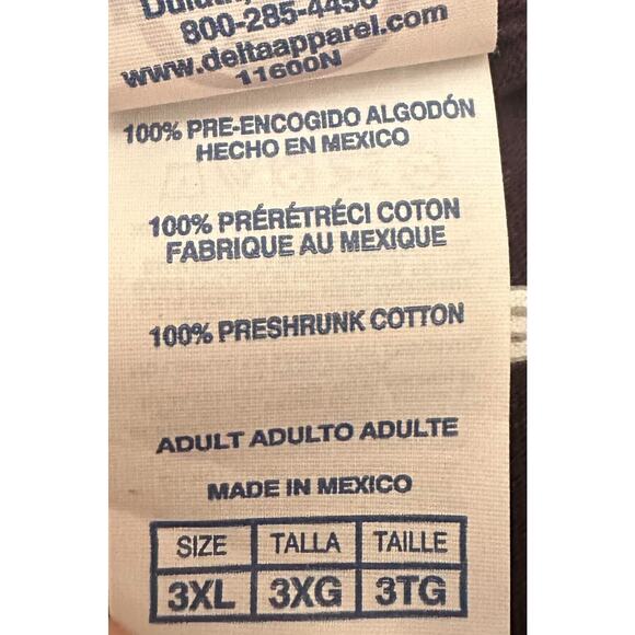 Cincinnati Bengals Shirt 3XL Black Short Sleeve Logo Cotton Mens - Picture 6 of 6